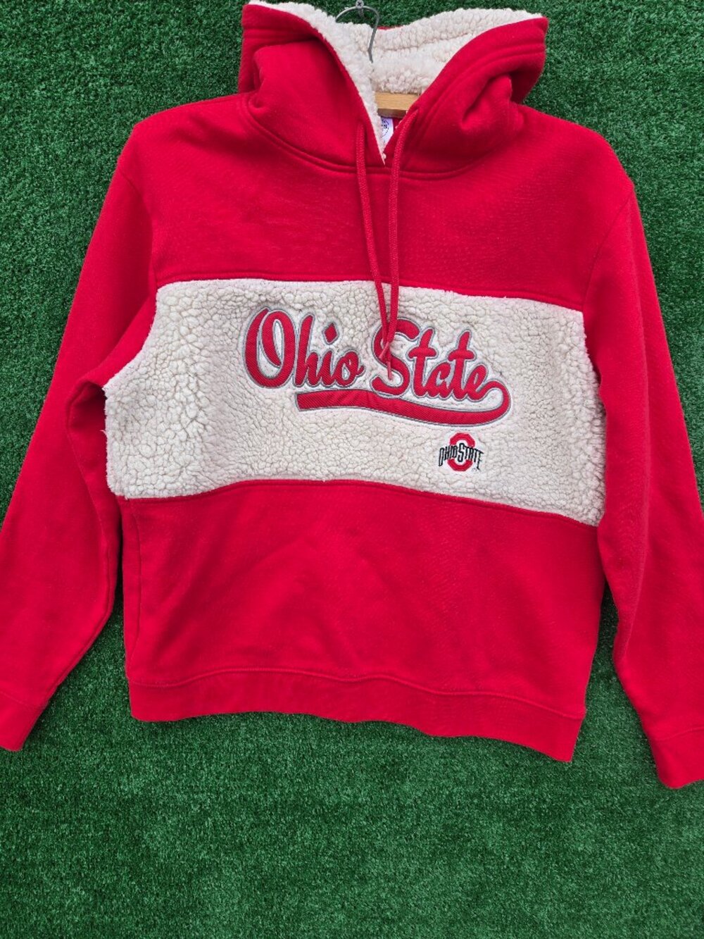 The Ohio State University Buckeyes youth sherpa hoodie